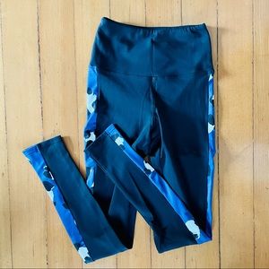 Strut This Smith Pant Blue Cheetah M